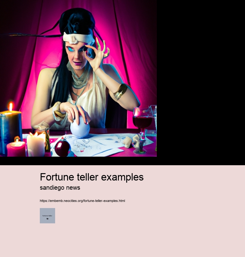 fortune teller examples